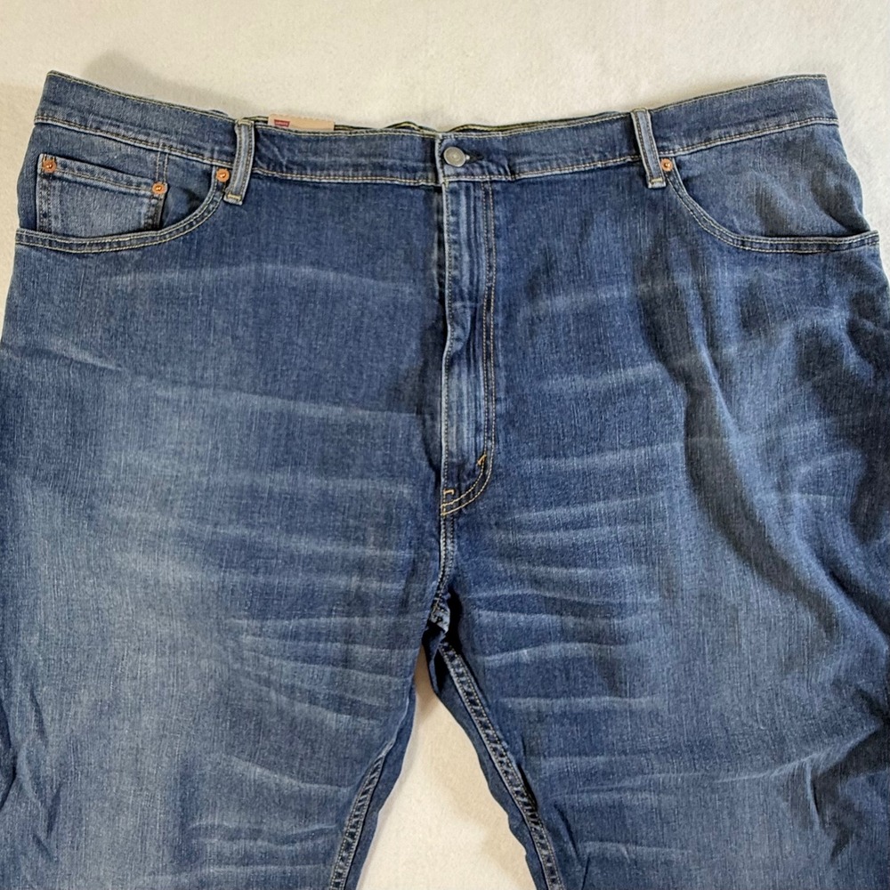 Levis 559 Relaxed Straight Jeans Mens 50x30 Stretch Denim Blue 01559-0058 NEW
